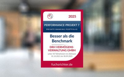 DRH erneut unter den Top-Plätzen im Performance-Projekt VII