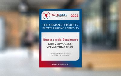 DRH erneut besser als die Benchmark