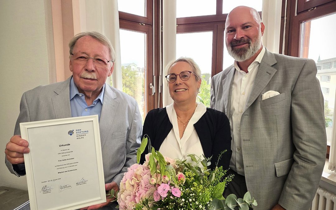 Personelle Verstärkung für die DRH Stiftung Kinderhilfe